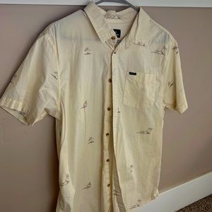 Men’s Oniell short sleeve button down shirt size M